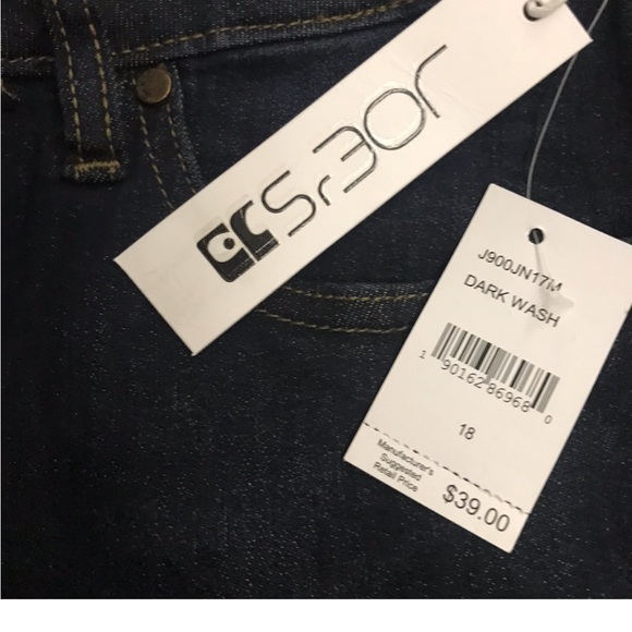 New Joe’s Dark Wash Skinny Jean’s Girl’s size 18 made in Pakistan The Rad - Picture 13 of 15